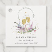 Kaas voor de gouden glansbrij bedankjes labels (Voorkant)