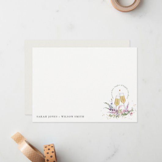 Kaas voor de gouden glansbrij notitiekaartje (Voorkant / Achterkant in situ)