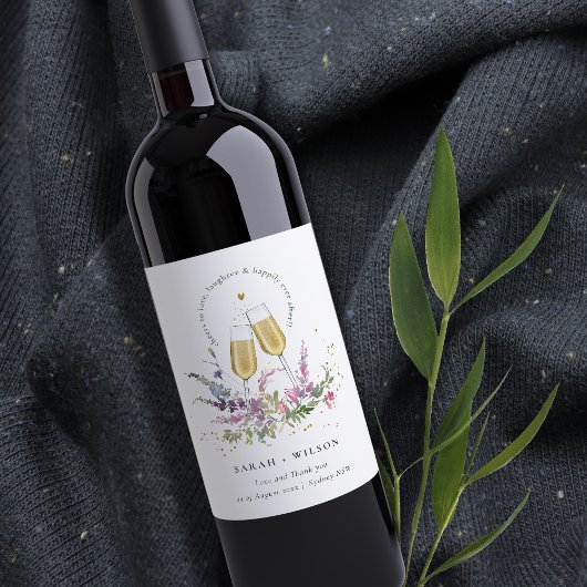 Kaas voor de gouden glansbrij wijn etiket