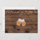 Kaas voor de uitnodiging om hout van de Pensioenpa (Achterkant)