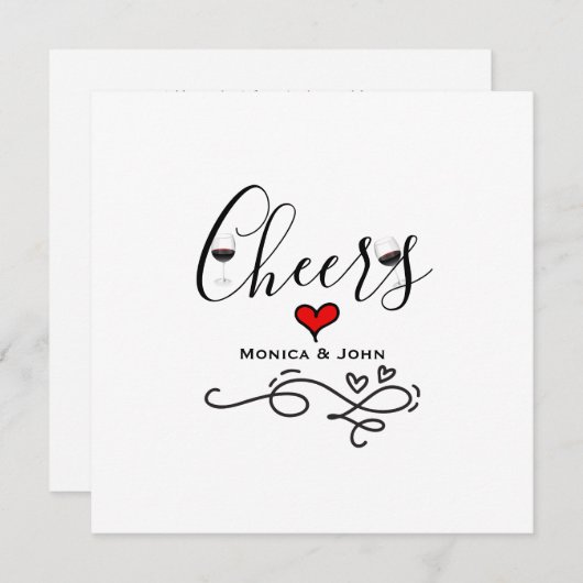 Kaas voor het koppelen van een glazen hartje kaart (Voorkant / Achterkant)