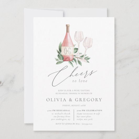 Kaas voor het liefhebben van het eten van wijn rep kaart (Voorkant)