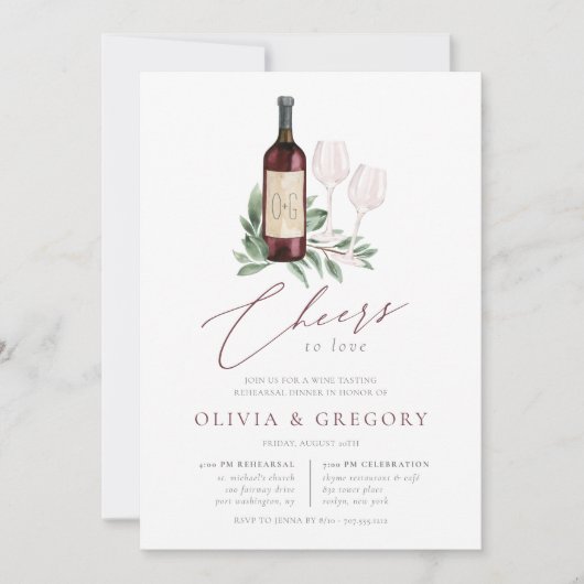 Kaas voor het liefhebben van het eten van wijn rep kaart (Voorkant)