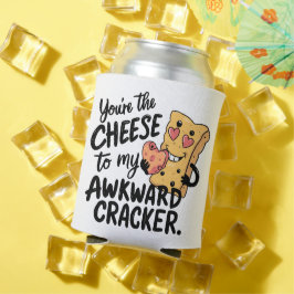 Kaas voor mijn ongemakkelijke | Grappige en Schatt Blikjeskoeler
