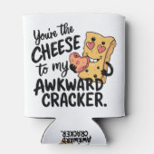 Kaas voor mijn ongemakkelijke | Grappige en Schatt Blikjeskoeler (Achterkant)