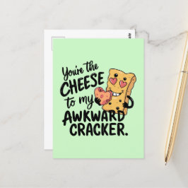 Kaas voor mijn ongemakkelijke | Grappige en Schatt Briefkaart