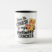 Kaas voor mijn ongemakkelijke | Grappige en Schatt Mok (Midden)