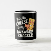 Kaas voor mijn ongemakkelijke | Grappige en Schatt Mok (Midden)