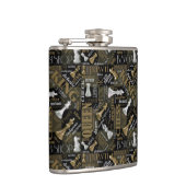 Kaas Voorwaarden en Stukken Zilver en Gold ID784 Heupfles (Rechts)