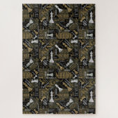 Kaas Voorwaarden en Stukken Zilver en Gold ID784 Legpuzzel (Verticaal)