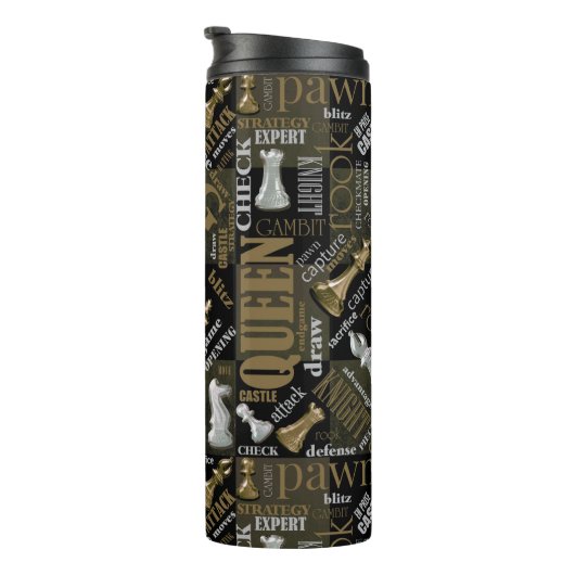 Kaas Voorwaarden en Stukken Zilver en Gold ID784 Thermosbeker (Geroteerd rechts)