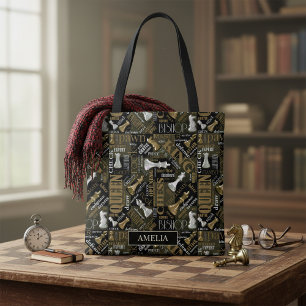 Kaas Voorwaarden en Stukken Zilver en Gold ID784 Tote Bag