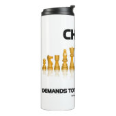 Kaas vraagt om totale concentratie thermosbeker (Gedraaid links)