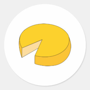 Kaas Wiel Ronde Sticker