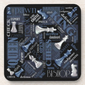 Kaas Zilver en Blauw ID784 Bier Onderzetter (Voorkant)