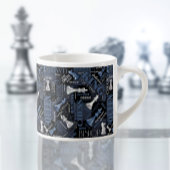 Kaas Zilver en Blauw ID784 Espresso Kop