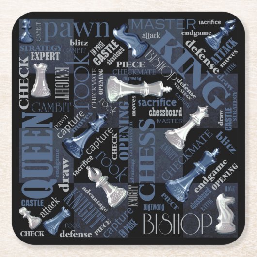 Kaas Zilver en Blauw ID784 Kartonnen Onderzetters (Voorkant)