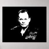 Kaas — Zwart en wit Poster (Voorkant)