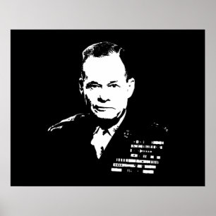 Kaas — Zwart en wit Poster