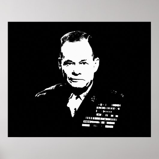 Kaas — Zwart en wit Poster (Voorkant)