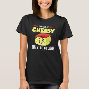 Kaasachtige grap kaas gourmet grap t-shirt