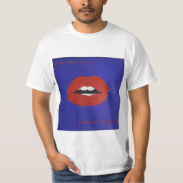Kaasachtige regels voor valentijnsshirt t-shirt