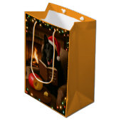 Kaasbelasting Kerstcadeautas - Groenendael Medium Cadeauzakje (Voorkant Gekanteld)