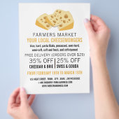 Kaasblokken, Kaashandelaar Reclame Flyer (Hand)