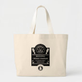 kaasboer grote tote bag (Voorkant)