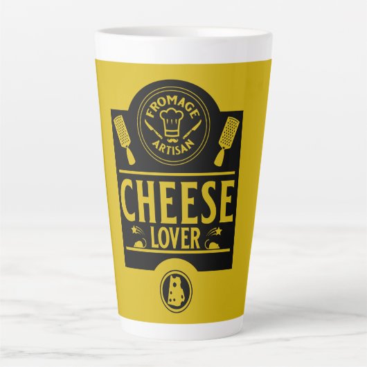 kaasboer latte mok (Voorkant)