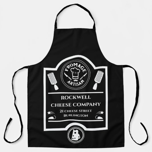kaasboer schort (Voorkant)
