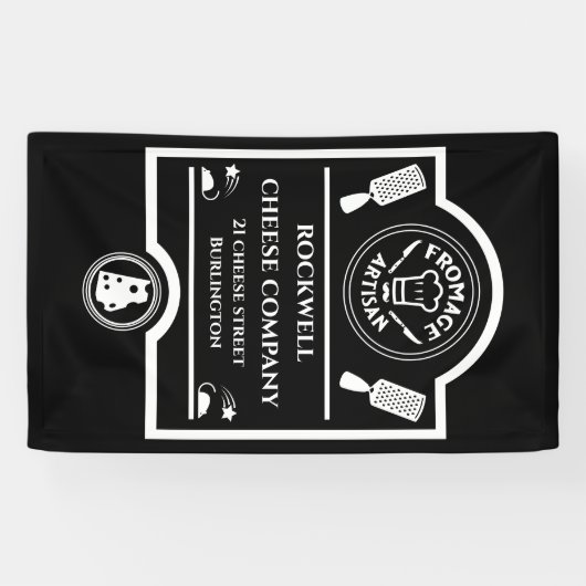 kaasboer spandoek (Horizontaal)