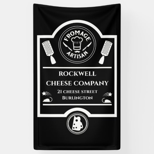 kaasboer spandoek (Verticaal)