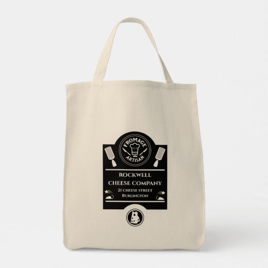 kaasboer tote bag (Achterkant)