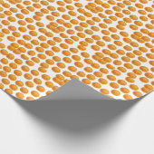 Kaasbollen patroon cadeaupapier (Hoek)