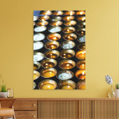 Kaasboterkaarsen Canvas Afdruk (Insitu (Woonkamer))