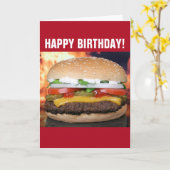 KAASBURGER GRAPPIGE VERJAARDAGSCARD KAART (Gele Bloem)