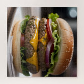 Kaasburger Legpuzzel (Horizontaal)