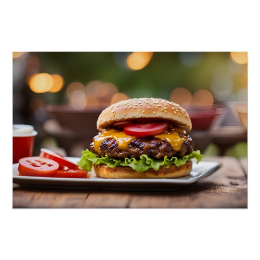 Kaasburger Perfect Poster (Voorkant)
