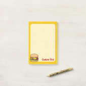 Kaasburger Post-it® Notes (Op bureau)