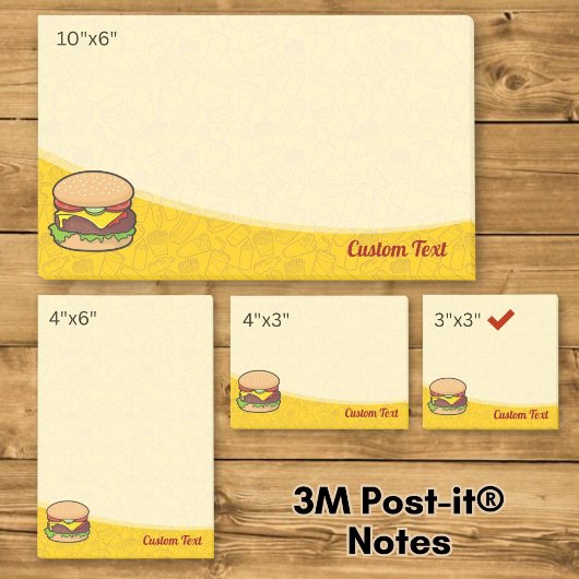 Kaasburger Post-it® Notes