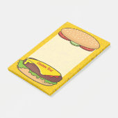 Kaasburger Post-it® Notes (Schuin)