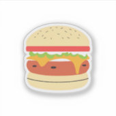 Kaasburger Sticker (Voorkant)