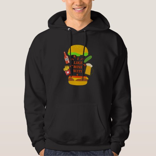 Kaasburgerbuffetparadijs Concert Hoodie (Voorkant)