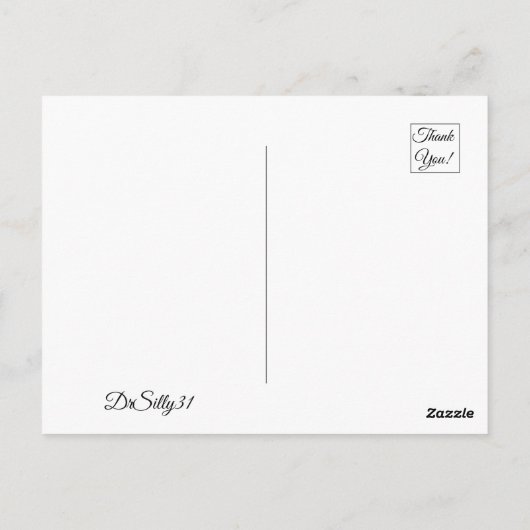 kaascheetah briefkaart (Achterkant)