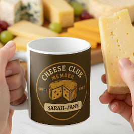 Kaasclubleden Cheesy cadeau Koffiemok