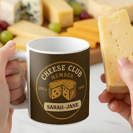 Kaasclubleden Cheesy cadeau Koffiemok