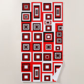 Kaasdoek met omhuld strand strandlaken (Voorkant)