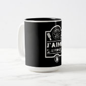 Kaaseters Tweekleurige Koffiemok (Voorkant links)