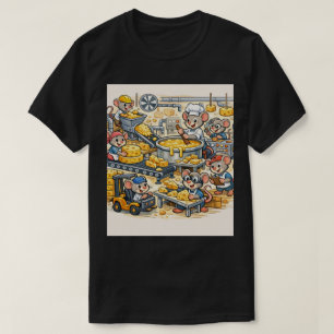Kaasfabriek Crew: Cartoon Muizen T-shirt